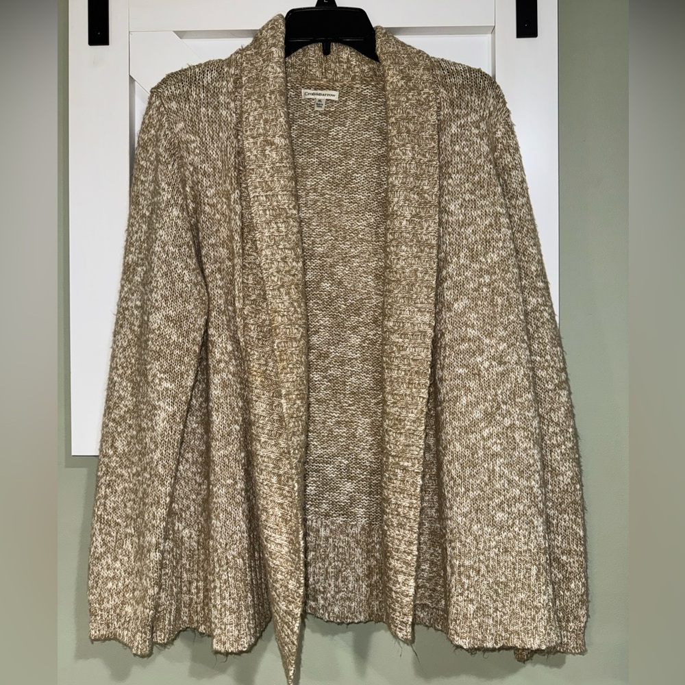 Croft & Barrow Beige Women's Cardigan